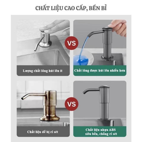 Bộ Vòi Hút Nước Rửa Chén Đa Năng Kèm Giá Để Đồ