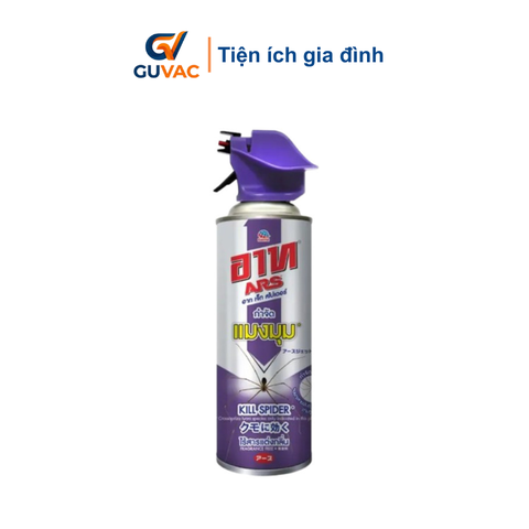 Chai Xịt Diệt Nhện ARS Jet Spider 300ml – Diệt Nhện Với Vòi Phun Áp Lực Cao Không Mùi