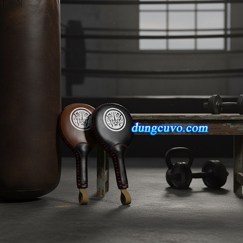 Vợt Đá Da TIGER Tập Võ – Đích Đá Cầm Tay Hình Quả Lê Cho Boxing, MMA, Muay Thai