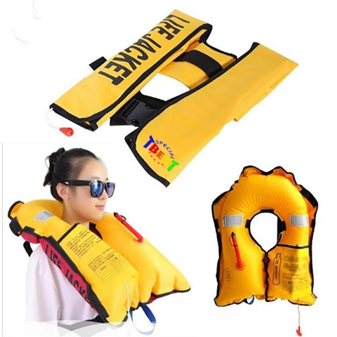Áo Phao Cứu Sinh Giật Dây Bơm Hơi | Áo Phao CO₂ An Toàn Cao Cấp