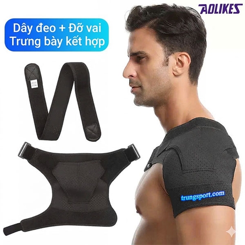 Băng Vai Aolikes A-1692 Chính Hãng - Thiết Kế Trợ Lực Kép, Thoáng Khí