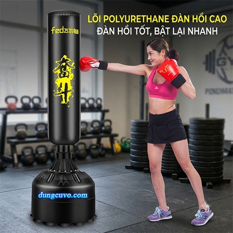 Bao Cát Đứng FED Cao Cấp 170cm – Giá Tốt, Đầm Chắc, Tập Tại Nhà