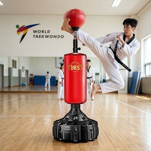 Bao Cát Đứng TBEST Cao Cấp 190cm Tích Hợp Bóng Phản Xạ – Giá Tốt