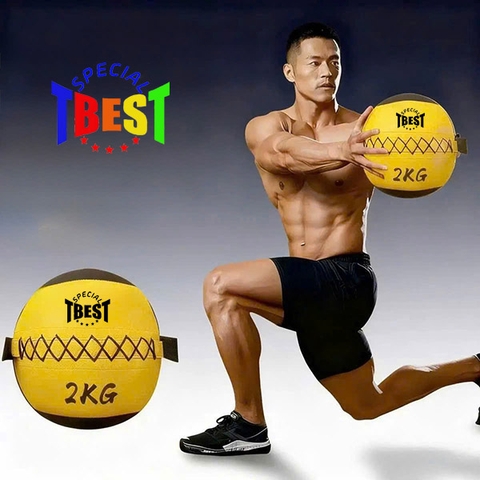 Bóng Tạ Tập Gym Mềm Medicine Ball - Trọng Lượng Từ 1kg Đến 10kg