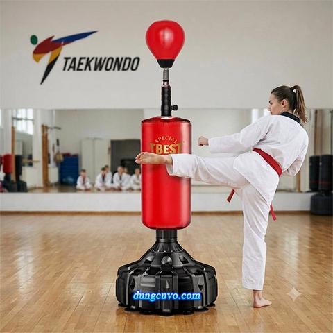 Bao Cát Đứng TBEST Cao Cấp 190cm Tích Hợp Bóng Phản Xạ – Giá Tốt