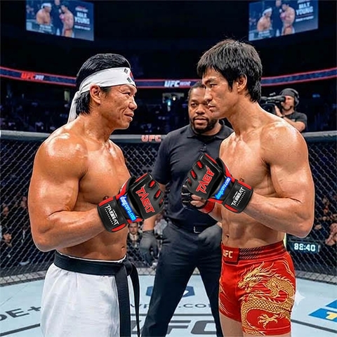 Găng Tay MMA UFC TAEBEAT Hở Ngón Cao Cấp | Giá Sỉ & Lẻ