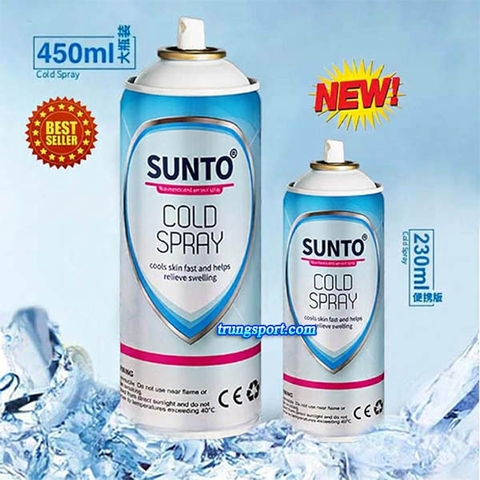 Bình Xịt Lạnh Giảm Đau Cold Spray Sunto – Giảm Đau Nhanh Cho Thể thao