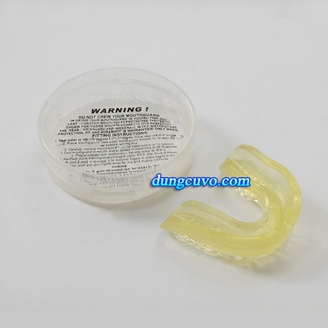 Bảo Hộ Răng Vàng 2 Lớp | Bảo Vệ Răng An Toàn Khi Tập Võ