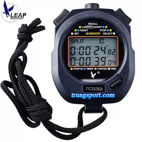 Đồng Hồ Bấm Giờ Stopwatch PC3830A – Chính Xác 1/100s, Bền Bỉ