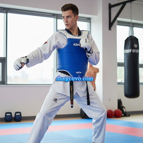 Giáp Taekwondo KWON chính hãng – Chuẩn Thi Đấu – Bền nhẹ – Giá tốt