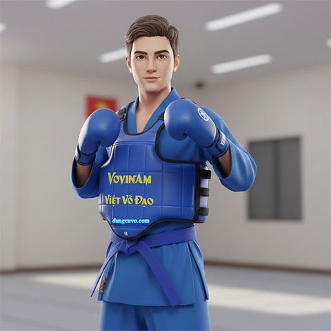 Áo Giáp Vovinam Việt Võ Đạo TBEST – Giáp Thi Đấu & Tập Luyện Chuẩn