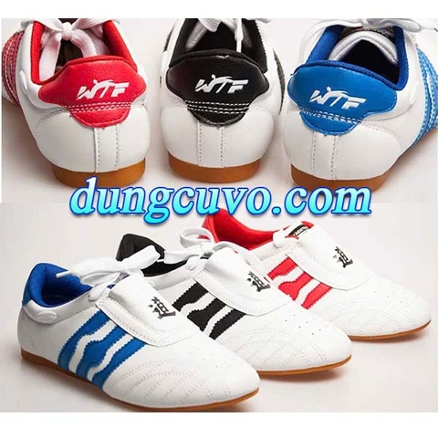 Giày Taekwondo WTF – Siêu Nhẹ, Bám Sàn Tốt, Chuẩn Võ Sinh Tập Luyện