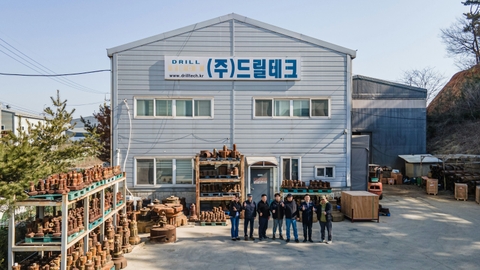 Khám Phá Công Nghệ Khoan DTH Lớn Wontech Trong Ngành Xây Dựng Hàn Quốc