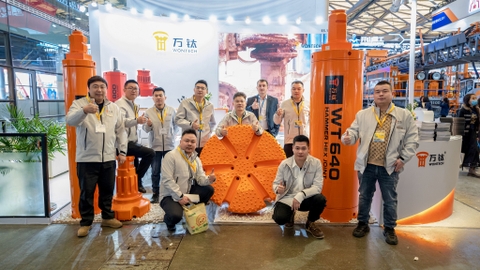 Wontech DAY 1 at Bauma China 2024