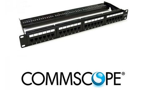 Patch panel 24 cổng Cat6 COMMSCOPE P/N: 760237040 / 9-1375055-2