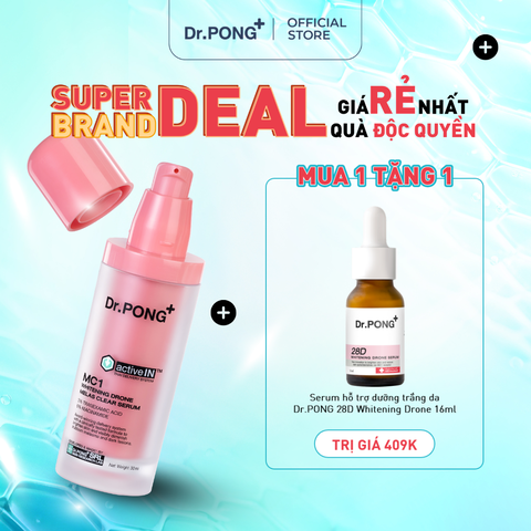 Mua 1 serum nám 30ml tặng 1 serum trắng da 15ml