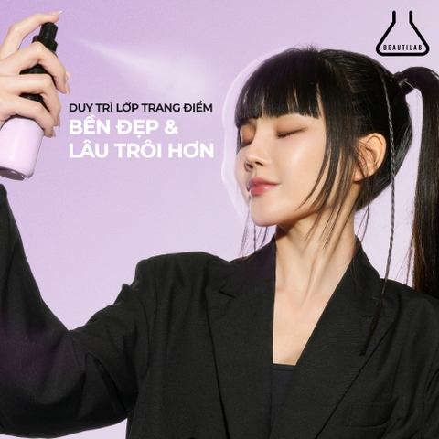 Xịt khóa nền trang điểm Beautilab 4EverFix Long Lasting Makeup Setting Spray 100ml