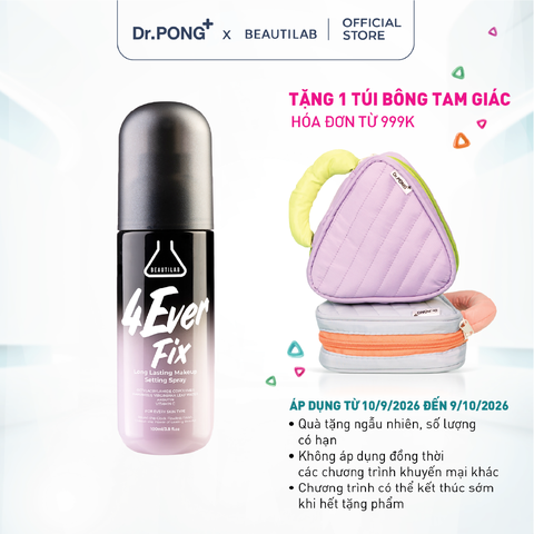Xịt khóa nền trang điểm Beautilab 4EverFix Long Lasting Makeup Setting Spray 100ml