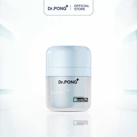 Kem Dưỡng Ẩm Làm Dịu, Hỗ Trợ Phục Hồi Da Dr.PONG CalmMEA 1.5 Soothing Cream 50g