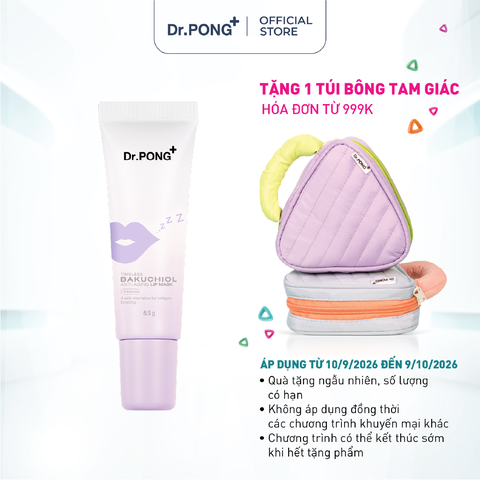 Mặt nạ dưỡng môi Dr.PONG Timeless Bakuchiol Anti-aging Lip Mask 8.5g