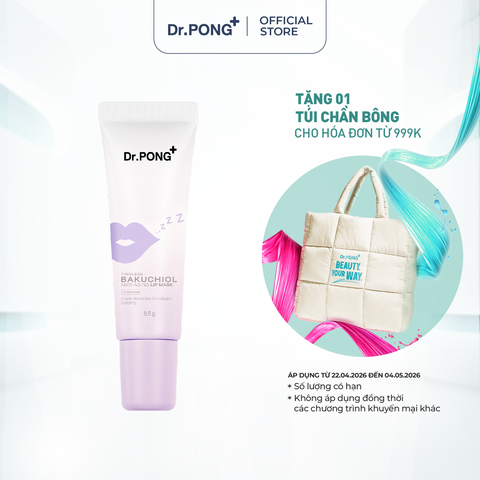 Mặt nạ dưỡng môi Dr.PONG Timeless Bakuchiol Anti-aging Lip 8.5g