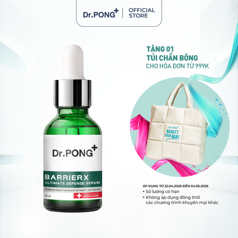 Serum cấp ẩm bảo vệ chuyên sâu Dr.PONG BarrierX Ultimate Defense 20ml