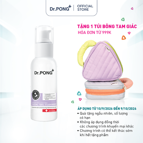 Sữa rửa mặt cân bằng da Dr.PONG Gentle Balancing Facial Gel 100ml