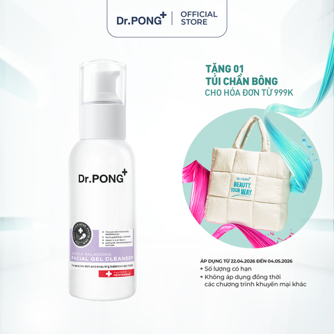 Sữa rửa mặt cân bằng da Dr.PONG Gentle Balancing Facial Gel 100ml