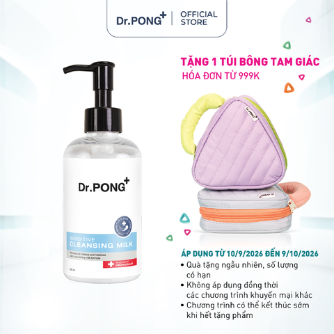 Sữa tẩy trang dịu nhẹ Dr.PONG Cleasing Milk 200ml