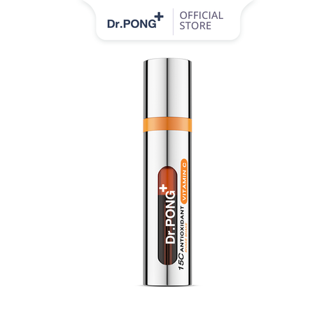 Serum Vitamin C dưỡng trắng, mờ thâm,thu nhỏ lỗ chân lông và chống oxy hóa Dr.Pong 15c Antioxidant Vitamin C Shake Shake