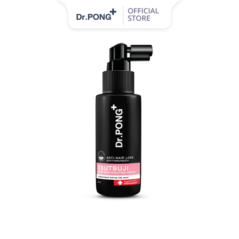 Serum giảm rụng tóc, kích thích chân tóc phát triển, chăm sóc da đầu Dr.PONG Tsutsuji Hair Rejuvenating - anti- hairloss