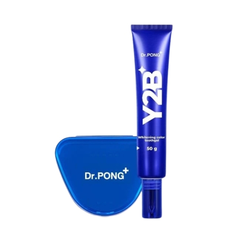 Set làm trắng răng 2 bước Dr.PONG Y2B Whitening Color Set 100g
