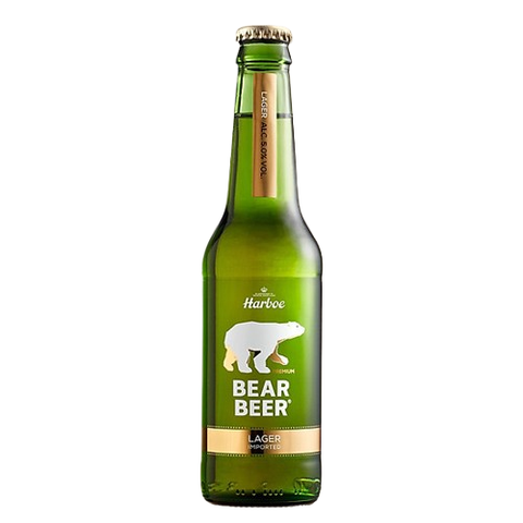 Bia gấu Bear Beer Lager 5% Đức – thùng 24 chai 330ml