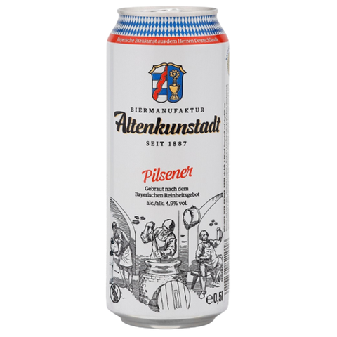 Bia Altenkunstadt Pils 4,9% Đức – thùng 24 lon 500ml
