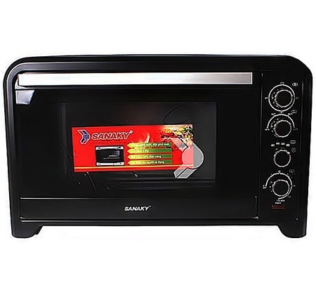 Lò nướng Sanaky 90 lít màu đen VH-909S