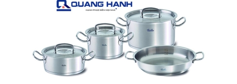 Bộ nồi 4 món Fissler Original Pro - Nắp Inox Made In Gemany