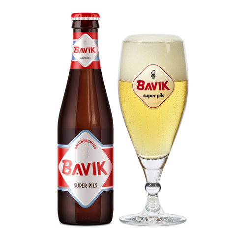 Bia Bavik Super Pils 5,2% Bỉ – chai 330ml