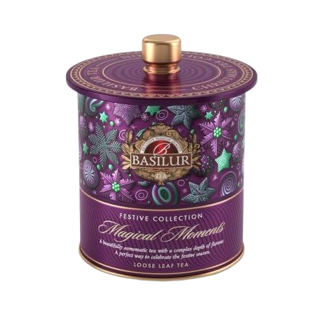 Trà Basilur Fesrive Magical Moments (Hộp 75g)
