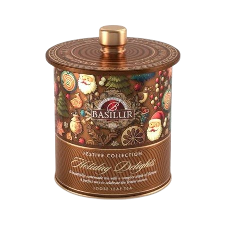 Trà Basilur Fesrive Holiday Delights (Hộp 75g)