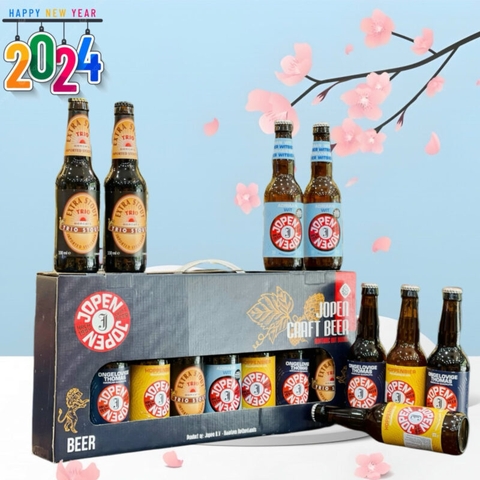Hộp quà 8 chai bia Jopen Hà Lan mix vị