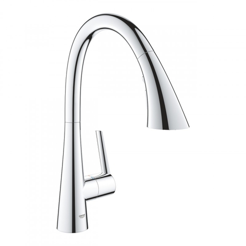 Vòi bếp dây rút nóng lạnh 2 chế độ phun Zedra GROHE 32294002