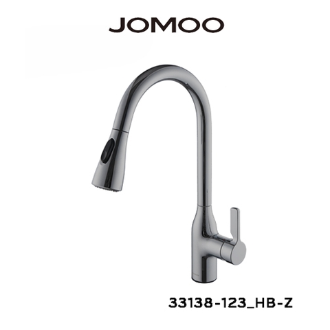 Vòi rửa bát dây rút JOMOO 33138-123/HBS-Z nóng lạnh