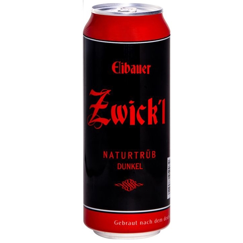 Bia Eibauer Zwickl Dunkel 6,7% Đức – thùng 12 lon 500 ml