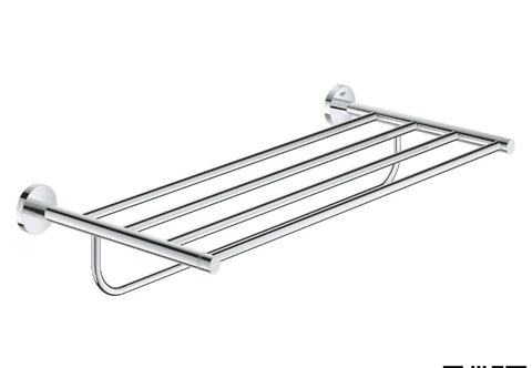 Kệ Khăn Grohe 40800001 Essentials Multi 2 Tầng 550mm ( chân đế tròn )