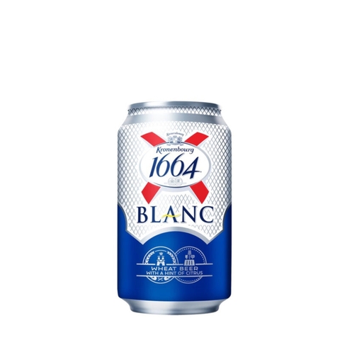 Bia 1664 Kronenbourg 5,5% Pháp (LD) – thùng 24 lon 330ml