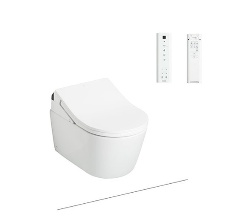 BÀN CẦU TREO TƯỜNG TOTO, KÈM NẮP RỬA ĐIỆN TỬ WASHLET: CW542HME5UNW1/TCF795C2Z/WH172AAT/MB175M#SS
