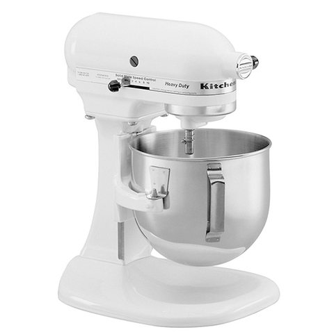 Máy trộn bát nâng KitchenAid 5K5SSWH