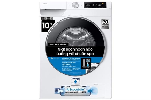 Máy giặt Samsung AI EcoBubble Inverter 10 kg WW10DG6U34LESV Model 2025