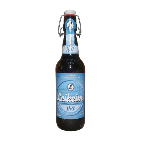 Bia Leikeim Hell 4,9% Đức – chai 500ml