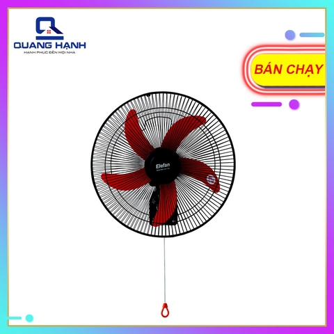 Quạt treo tường Elefan thân sắt cánh 40cm T4005-1D